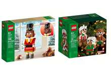 LEGO 40640 Nutcracker 40642 Cute Gingerbread Christmas Building Block Toy Gift Assembly - Multicolor - View 1