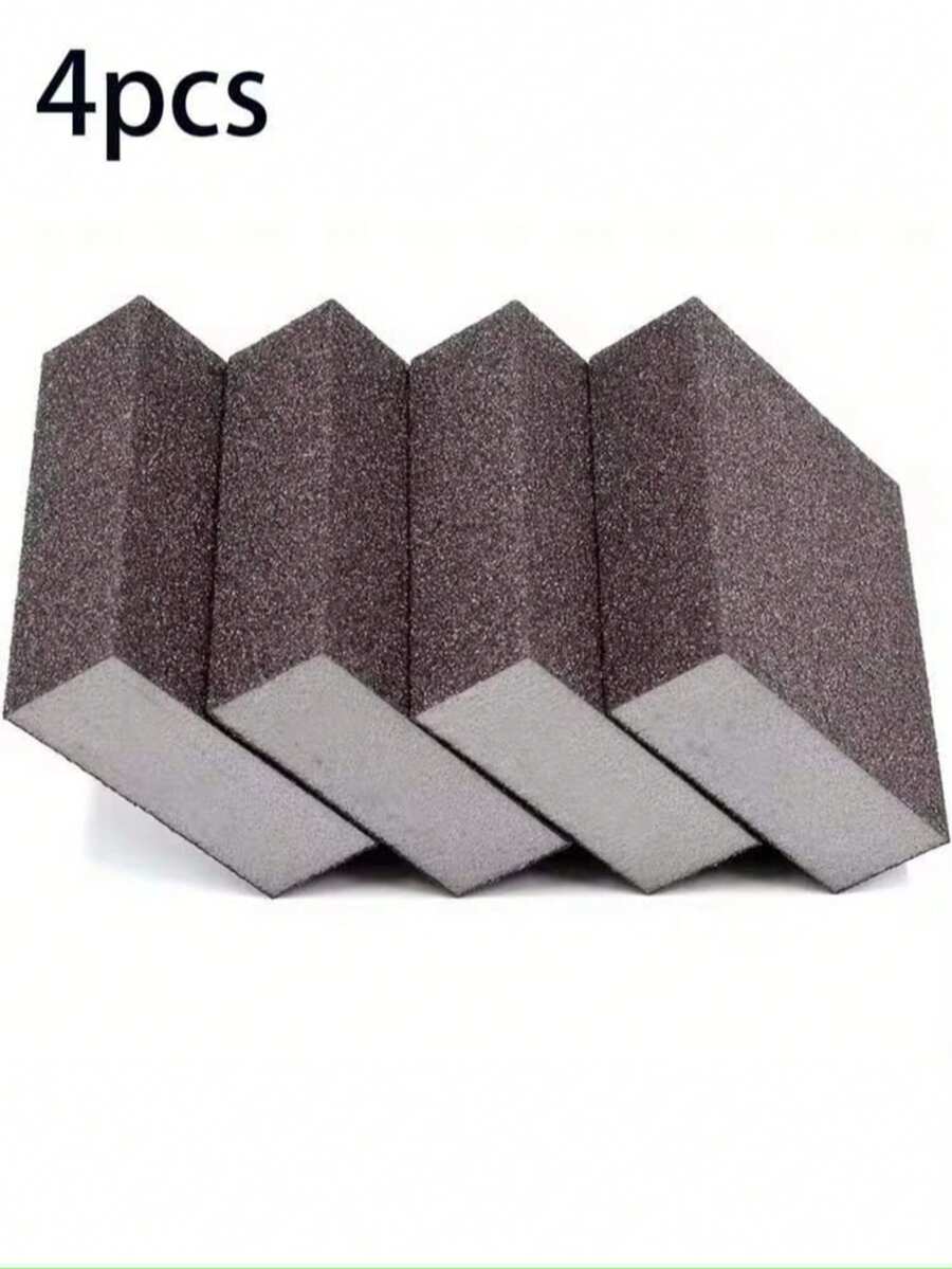 2/4pcs Sandpaper Block Set, Covering Coarse To Ultra-Fine Grit, Suitable For Dry And Wet Use, Reusable And Easy To Clean, Ideal Tool For Woodworking, Furniture Making, Primer Sanding, Metal Wall Treatment, Rust Removal