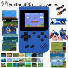 1 pieza Consola de juegos portátil retro Macaron Mini 400-en-1 con pantalla grande, 400+ juegos clásicos, conexión a TV y varios colores disponibles - Multicolor - Ver 30