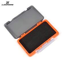 LEOFISHING Hộp đựng mồi câu fly fishing chống nước siêu mỏng bằng nhựa trong suốt, hộp lưu trữ phụ kiện câu cá cho nymph, mồi ướt và mồi khô - trái cam - Xem 10