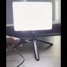 Photography Fill Light, 25.4cm Video Light, USB Powered, With Desktop Stand; Suitable For Meetings, Video Calls, Photography, Office Use, Etc. - A - View 6