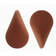 One High-Quality Multi-Functional Makeup Sponge, 3-In-1 Teardrop-Shaped Makeup Sponge With Stamp Design, Non-Latex Beveled Teardrop-Shaped Makeup Sponge Tool, Multi-Functional Makeup Sponge, Cosmetics, Good Quality And Low Price, Home Decoration, Dressing Table, Makeup Accessories, Powder Puff, Loose Powder Puff, Christmas Gift, Makeup Tool, Women's Gift, Giveaway, Travel, Travel Essential. - Multicolor - View 16