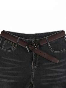 Men's Second Layer Cowhide Belt, Classic Casual Belt For Jeans Trousers, Work And Business Gift For Dad And Husband - ZX016 - View 11