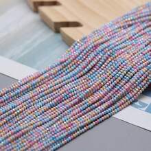 3Strands 2.5x3mm Small Flat Bead For Jewelry Making DIY Necklace Earring - 2.5x3mm - View 5