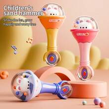 Baby Rattle Early Learning Activity Toy,Shaker Rattle For Newborns, Sensory Development & Fine Motor Skills,Auditory & Visual Stimulation Halloween Christmas Birthday Gift For Toddlers - DL202 - View 3