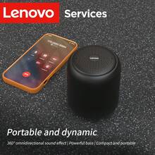 Lenovo D01 Bluetooth Speaker | Wireless Playback | TWS Stereo Mode | Lightweight Portable Desktop Speaker - View 10