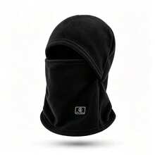 1pc New Cycling Cap Outdoor Face Guard Fleece Bicycle Fox Riding Hood Headwear Autumn Winter Thickened Plush Motorcycle - Multicolor - View 5