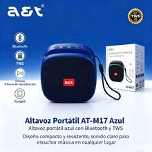 Altavoz compacto para escritorio, oficina y estudio. - Azul - Ver 3