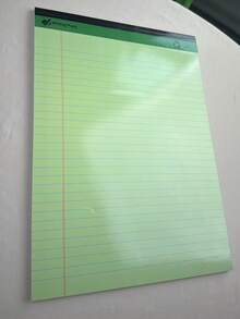 A3 Memo Pad, 28.5cm*20.5cm. 52 Sheets Per Book, Tear-Off Memo Pad, Notebook, Minimalist Aesthetic Memo, Color-Block Scratch Paper Writing Pad, Suitable For Drafts, Lists, Letters, Back To School, Students, Suitable For School, Office, School Supplies - One Size - View 10