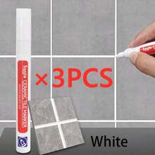 White/Grey Waterproof Tile Grout Pen, White Tile Repair Pen, Anti-Mold Filling, Easy-To-Use Gel Grout, Suitable For Bathroom And Kitchen Tiles, Suitable For Other Material Surfaces - View 9