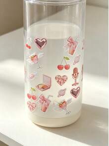 1pc/2pcs, 8cm*12cm, PET Decorative Stickers, Phone Case, Water Bottle, Laptop, Suitcase, Guitar, Earphones, Bicycle Decoration, Suitable For Personal Use And Retailers, Decorative Sticker Source - Multi-color - View 4