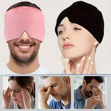 2/1 miếng băng đeo đầu che mắt co giãn, mặt nạ chăm sóc da mặt hàng ngày tái sử dụng, phụ kiện làm đẹp bảo vệ mắt di động - Nhiều màu - Xem 5