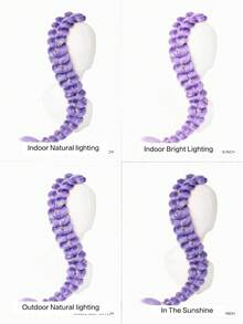 Hasbro Synthetic Colorful Ponytail With Elastic Hair Tie Braiding Ponytail Hair Extensions Hair Accessories For Kids 1pc - Multicolor - View 7