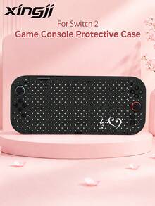 Xingji, 1pc INS Style Musical Note & Polka Dot Pattern Game Console Protective Case, Compatible With Switch2 (2025)/Switch OLED/Switch Console, Made Of Soft TPU Material Soft Shell/Soft Shell, Universal Storage Bag, No Need To Disassemble, Anti-Drop & Anti-Dust, Ideal Gift Compatible With Switch Gamers - View 19