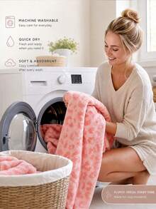 10 pièces/4 pièces Ensemble de serviettes en polaire de corail jacquard imprimé léopard de luxe, doux, absorbant, sans peluches, ensemble multi-pièces pour la maison et la salle de bain, serviettes pour le visage et le corps, combinaison de serviettes de salle de bain pour la maison et l'hôtel - Rose bonbon - Voir 7