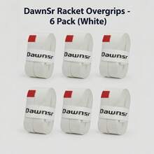 6pcs Dawnsr Racket Grip Tape, Sweat-Absorbent Anti-Slip Handle Wrap, Sports Racket Accessory, Comfortable & Durable, Suitable For Tennis, Badminton, Pickleball Rackets - Multicolor - View 1