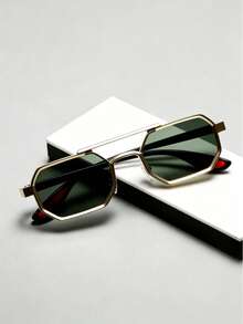 Kacamata Fashion Pria, Hadiah Sempurna untuk Pacar - Dark Green - View 2