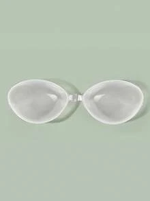 1 Pair Women Self-Adhesive Silicone Bra, Invisible Push-Up Backless Nipple Covers, A/B/C/D Cups For Dresses & Weddings - Multicolor - View 14