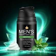 Men's Intimate Care Lotion, Mint Refreshing Formula With Tea Tree Oil, Rosehip And Aloe Vera, Balances Intimate PH, Reduces Odor, Lightweight And Non-Greasy, 50g - View 6