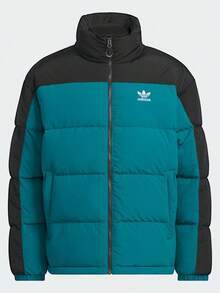 Adidas Originals Men's REGEN JKT Down Jacket Thick Down Jacket - Short KS6082 - Blue - View 3