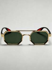 Kacamata Fashion Pria, Hadiah Sempurna untuk Pacar - Dark Green - View 3