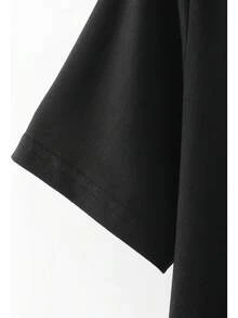 Women T-Shirts - Black - View 4