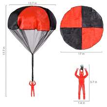 Kids Toy Parachute Figures - 3 Pcs - View 5