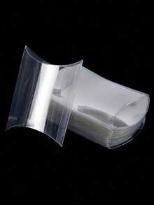 5pcs Clear PVC Pillow Gift Boxes - Multiple Sizes, Suitable For Weddings, Bridal Showers, Graduation Ceremonies, Birthday Party Favors, Gift Packaging And More - A - View 3