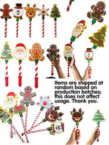 IAGREEA Tongkat Ajaib Natal, Alat Kreatif untuk Membuat Kartu, Modis & Ringkas, Hemat Ruang, Muat di Kompartemen Dompet, Alat Praktis 2-in-1, Penuh Suasana Natal, Cocok untuk Hadiah Liburan, Suvenir Pesta, dan Dekorasi Rumah Natal - A - View 8