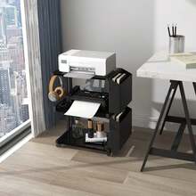 Printer Stands - Black - View 5