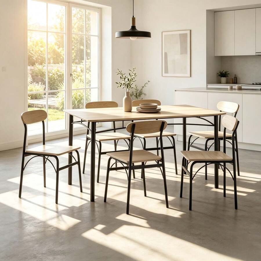 Dining Table & Chair Sets - Black - View 1