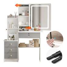 Vanities & Vanity Benches - Grey - View 12