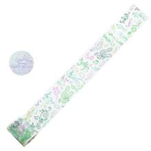 50mm*1.5m Small Fresh Floral Vine PET Waterproof Washi Tape With Star & Musical Note Pattern, Versatile DIY Journal Background Decor, Collage Craft Material, Holiday Present, Personalized Planner Stationery, Back To School Must Have - Round - View 13