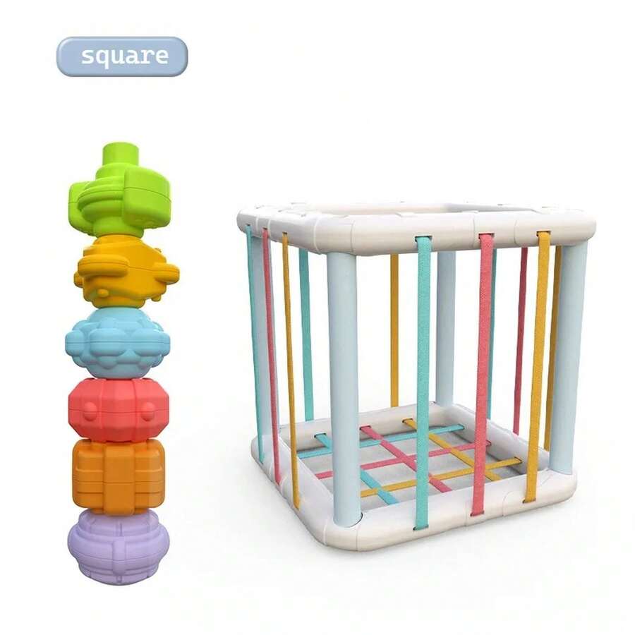 Kids Sorting & Stacking Toys - Cube - View 1