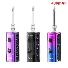1 Portable Electric Soldering Iron Featuring A 510-Thread Interface, A 400mAh Battery, And A USB-C Charging Port; Supports Voltage Adjustment And Is Compatible With Heating Tip Attachments. - Multicolor - View 4