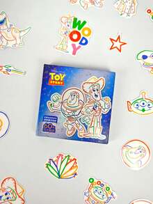 60Pcs Disney Toy Story Stickers Set -Classic Disney Stickers,Official Licensed Cartoon Vinyl Decals, Scrapbook Supplies, Journal Classroom Reward , Birthday Gift,Stickers For Laptop,Water Bottle , Classroom ,Funny Stickers,Cute Stickers - Multicolor - View 2