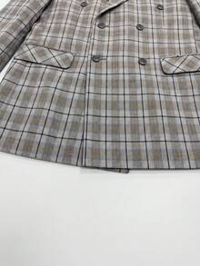 Men's Formal Suit Jacket And Pants Set, Casual Fashion Design, Casual Daily Wear, Spring And Autumn Suit Long Pants 2 Pieces Set - Light Grey - View 6