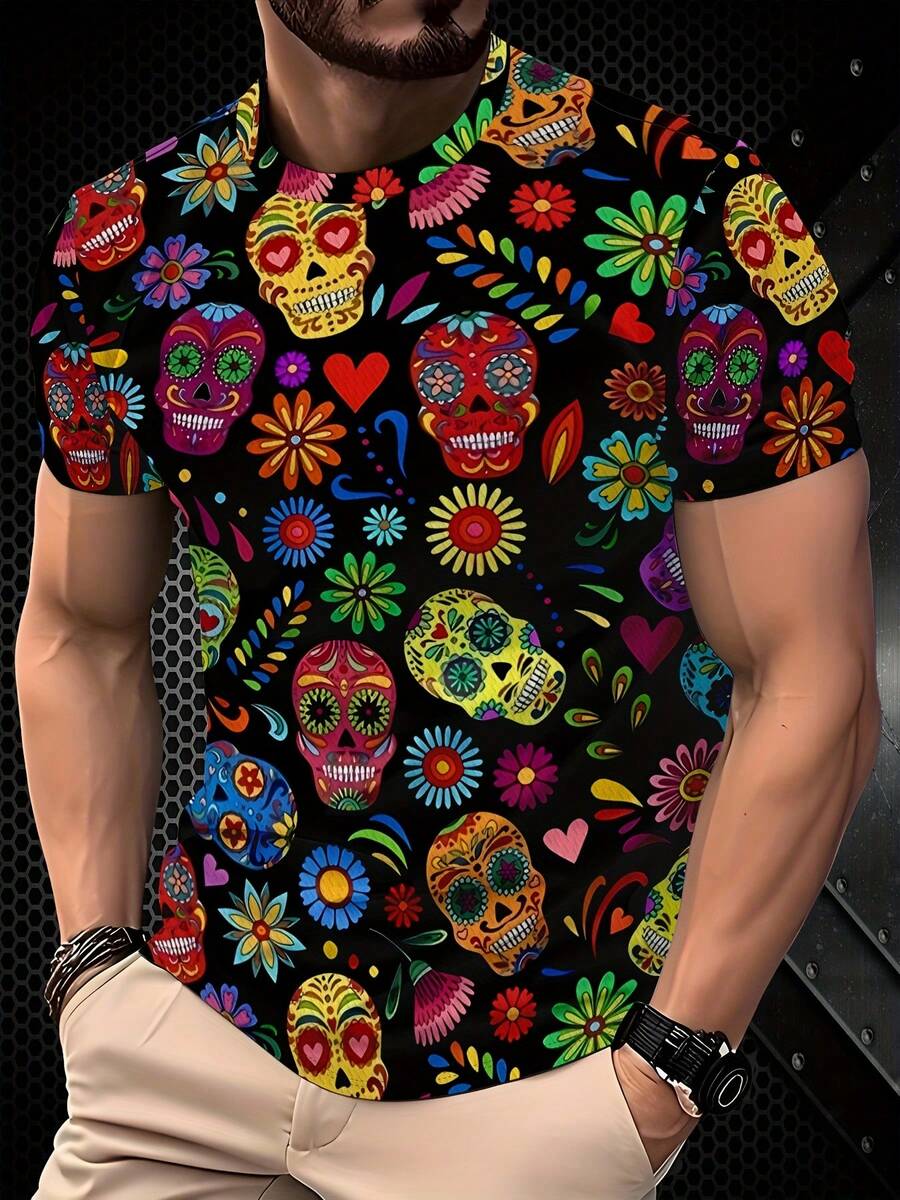 Men Loungewear Tops - Multicolor - View 1