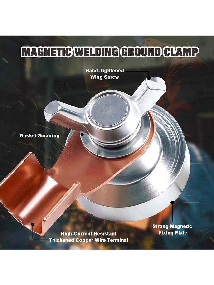 Magnetic Grounding Clamp For Welding, Welder Magnetic Grounding Clamp, Efficient Welding Support And Connection Grounding Fixture