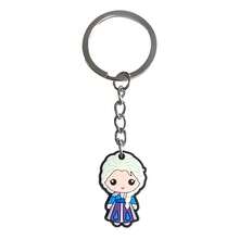 Disney Frozen Soft Rubber Keychain Elsa Anna Olaf PVC Figurine Backpack Charm Small Gift - A - View 9