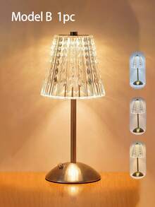 Lampu Kristal Vintage LED, Lampu Meja Logam, Cocok Untuk Kamar Tidur, Asrama, Samping Tempat Tidur, Dekorasi Meja, Lampu Suasana, Bar Mewah, Pencahayaan Kamar Tidur yang Dapat Diatur, Lampu Meja Logam Suasana Desktop - lampu meja - View 13