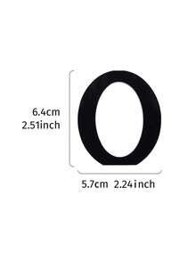 1 pcs Alfabet Bahasa Inggris Dekorasi Kerajinan Hitam DIY Dekorasi Rumah - Hitam - View 36