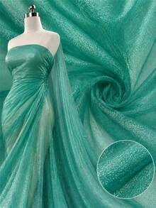 1pc Water Ripple Texture Satin Fabric, Moire Wave Embossed Ripple Material, Soft Glossy Draping Fabric, Suitable For Dresses, Shirts, Skirts, Evening Gowns, Fashion Clothing And Handmade Clothing Sewing Projects - Multicolor - View 1
