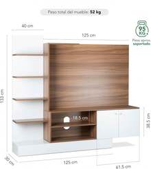 Television Stands & Entertainment Centers - Brown - View 6