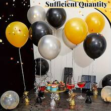 3/1pc Metal Foil Balloon Weight With Tassels, 6 Colors Heavy Duty Balloon Anchor Base, Birthday Wedding Baby Shower Party Decoration Table Stabilizer - Multiple Styles - View 9