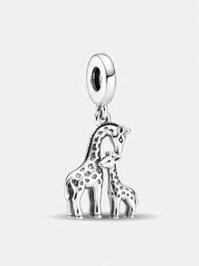 1 Fashionable Parent-Child Koala Pendant, Used For DIY Making Bracelets, Necklaces, And Other Jewelry, Is The Perfect Gift For Women - Silver - View 15