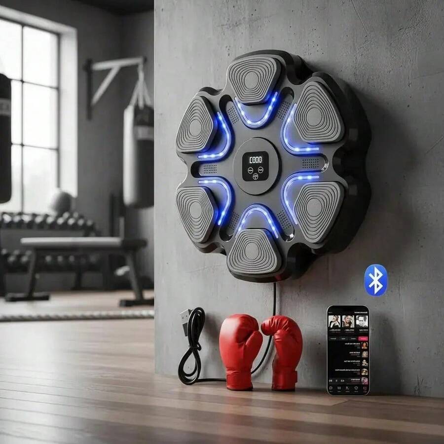 Music Boxing Machines - White - View 1