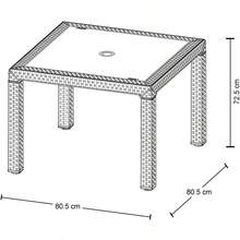 Outdoor Table & Chair Sets - Brown - View 9