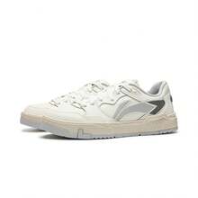 LI-NING COMMON 80S 男士運動休閒鞋 專業運動 Legit 官方旗艦店 AGCW231 - 香檳白 - 查看 3