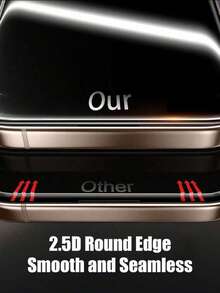 6pcs Privacy Tempered Glass Screen Protector, Black High Hardness, Anti-Peeping, Anti-Scratch, Anti-Drop, Waterproof, Anti-Fingerprint, Compatible With IPhone Duo/18 Pro Max/18 Pro/18/17e/17 Pro Max/17 Pro/17 Air/17/16 Pro Max/16 Pro/16 Plus/16/15 Pro Max/15/14/13/12 And Other Models - Black - View 5